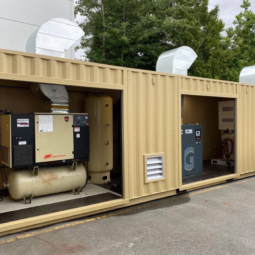 40&prime; Compressor Room - Container Consultants Australia