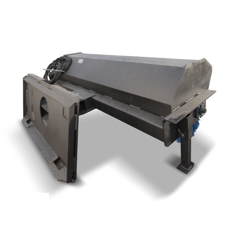 M&B | 72&Prime; Skid Steer Angle Broom - Container Consultants Australia