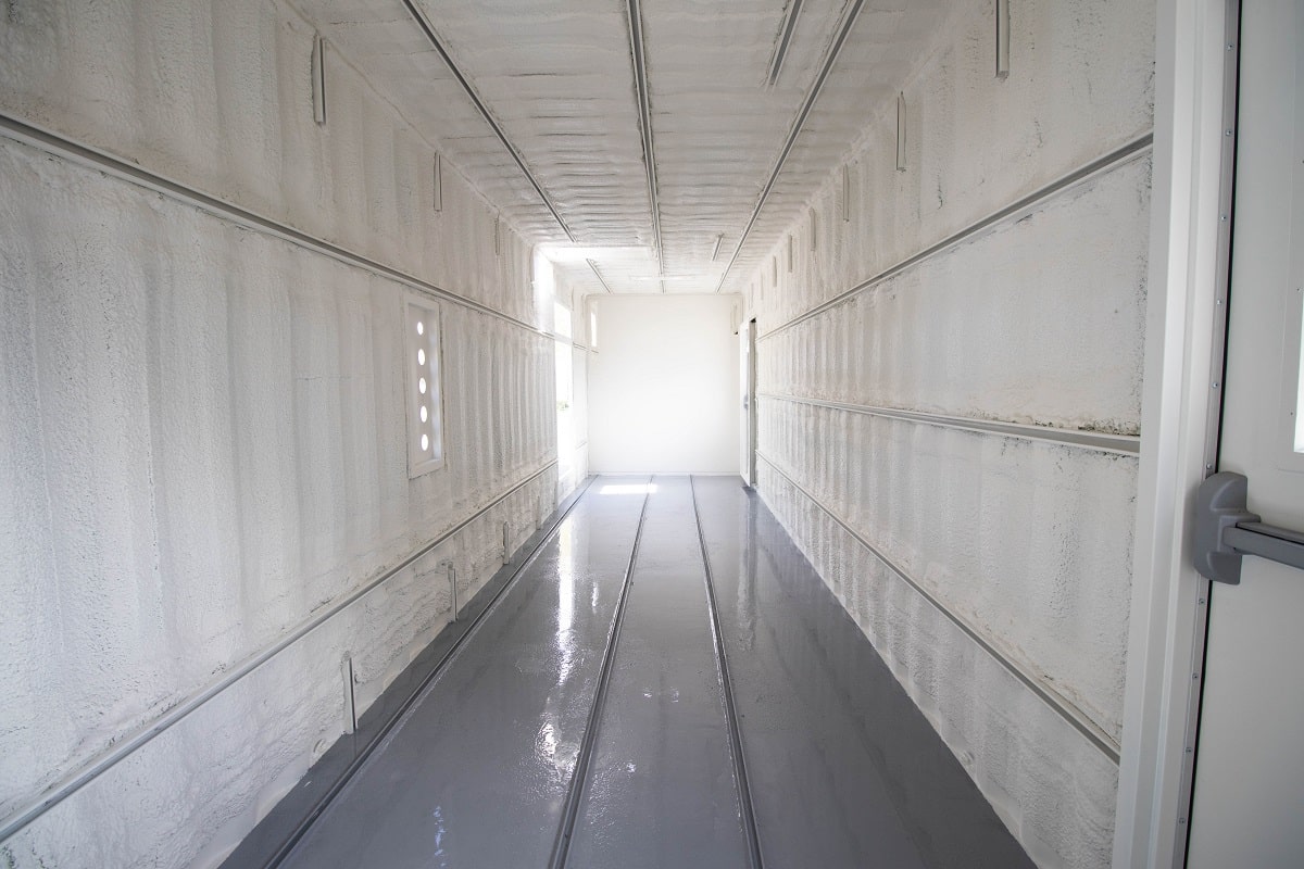 40&rsquo; Custom Mechanical Enclosure - Container Consultants Australia