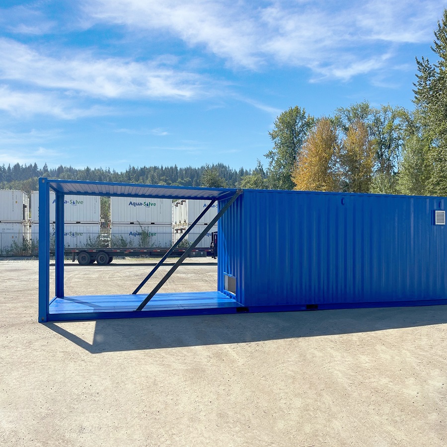 40&rsquo; Custom Equipment Enclosure - Container Consultants Australia