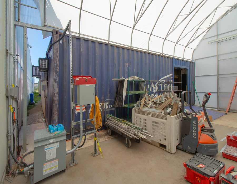 Custom Storage & Processing units for an Organics Company - Container Consultants Australia